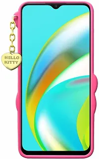 Coverblack Flexible Rubber Back Cover For Redmi 9CHello Kitty Pink-thumb3