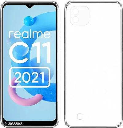 Coverblack Waterproof Rubber Back Cover For Realme Rmx3231 , C11 2021Transparent Totu-thumb3