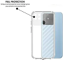 Coverblack Grip Case Silicon Back Cover For Realme Rmx3430 , Narzo 50ATransparent-thumb4