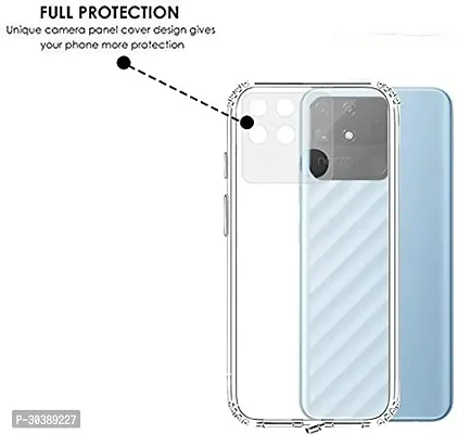 Coverblack Grip Case Silicon Back Cover For Realme Rmx3430 , Narzo 50ATransparent-thumb5