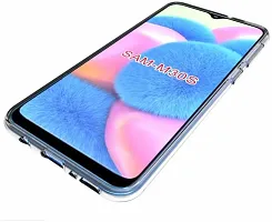 Coverblack Dual Protection Rubber Back Cover For Samsung M31 Prime | M31 | F41Transparent-thumb3