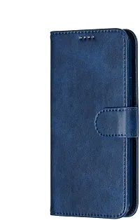 Coverblack Magnetic Case Artificial Leather,Rubber Flip Cover For Nokia 5.4Navy Blue-thumb1