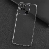 Coverblack Shock Proof Rubber Back Cover For Mi Redmi 10CTransparent-thumb4