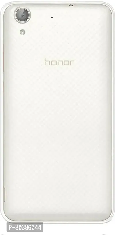 Coverblack Flexible Rubber Back Cover For Honor Holly 3Transparent-thumb2