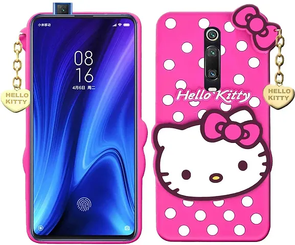 Miss India Back Cover Realme X2 Pro Stylish 3D Design Girls Kitty Cover,Soft Silicone Mobile Case Cover?Realme X2 Pro (Pink)