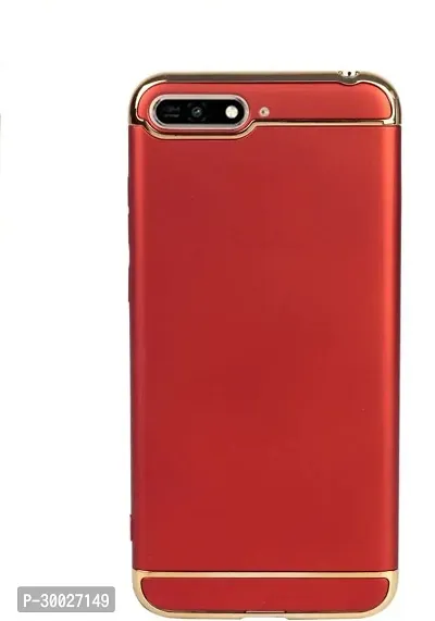 Coverblack Dual Protection Plastic Back Cover For Realme Rmx1945Realme C2Red-thumb0