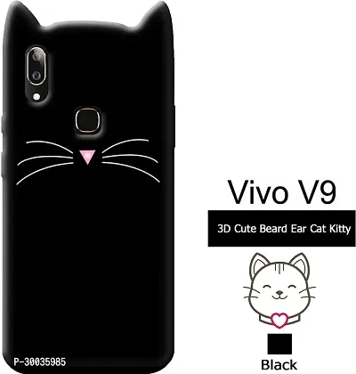 Coverblack Hybrid Tpu Rubber Back Cover For Vivo Y83Pro , Vivo 1726Black-thumb2