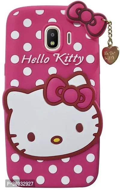 Coverblack Dual Protection Rubber Back Cover For Samsung J2 CoreSmj260GzPink Hello Kitty-thumb0