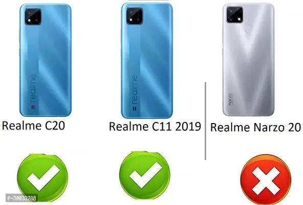 Coverblack Magnetic Case Artificial Leather,Rubber Flip Cover For Realme C20Blue-thumb4