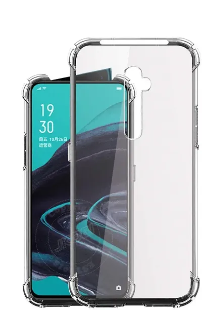 ShiningZon Oppo Reno 2z Back Cover Silicon Flexible Shockproof TPU Soft Back Case Cover for Oppo Reno 2Z -Transparent