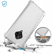 Coverblack Grip Case Rubber Back Cover For Realme Xt , Realme X2Transparent-thumb4