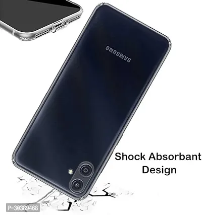 Coverblack Camera Bump Protector Rubber Back Cover For Samsung Galaxy M04Transparent-thumb5