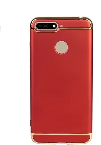 Coverblack Dual Protection Plastic Back Cover For Oppo Cph1809 (Oppo A5)Red-thumb1