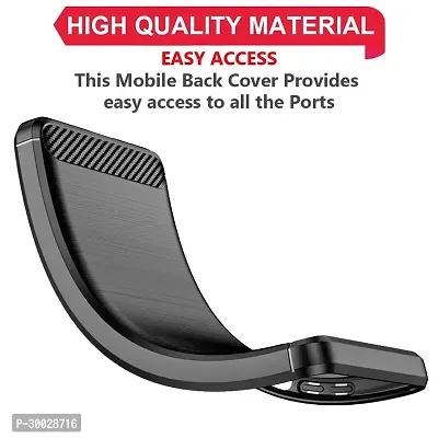 Coverblack Dual Protection Rubber Back Cover For Realme 11 Pro+ 5GBlack-thumb4