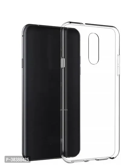 Coverblack Grip Case Rubber Back Cover For Oppo F11Transparent-thumb0