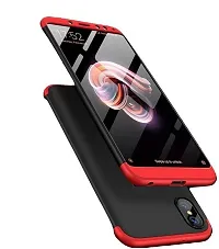 Coverblack Dual Protection Plastic Back Cover For Vivo 1804 , Vivo V11 ProRed-thumb1