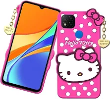 Coverblack Cases With Holder Rubber Back Cover For Mi Poco Mzb0A0Jin , Poco C31Dark Pink-thumb1