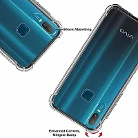 Coverblack Flexible Rubber Back Cover For Vivo Y11 2019 ModelTransparent-thumb3