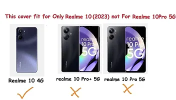 Coverblack Matte Finish Rubber Back Cover For Realme Rmx3630 , Realme_10Transparent Totu-thumb3