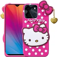 Coverblack Hybrid Tpu Silicon Back Cover For Itel A60Attactive Pink-thumb1