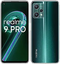 Coverblack Flexible Rubber Back Cover For Realme 9 Pro+ 5GTransparent-thumb1