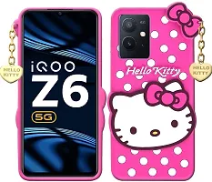 Coverblack Waterproof Silicon Back Cover For Vivo V2141 , Vivo_ T1 5GDark Pink-thumb1