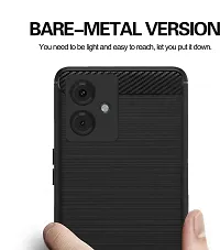 Coverblack Grip Case Silicon Back Cover For Motorola Moto G14Gravity Black-thumb4