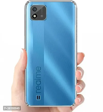 Coverblack Waterproof Rubber Back Cover For Realme Rmx3231 , C11 2021Transparent Totu-thumb2