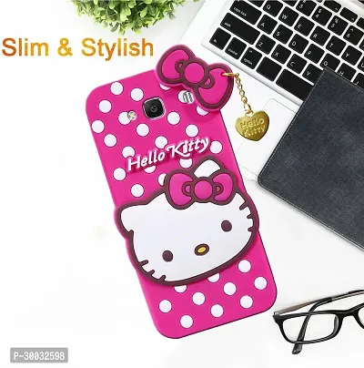 Coverblack Flexible Rubber Back Cover For Realme 7 , Narzo 20 ProHello Kitty Pink-thumb4