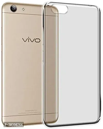 Coverblack Shock Proof Rubber Back Cover For Vivo 1606Transparent-thumb0