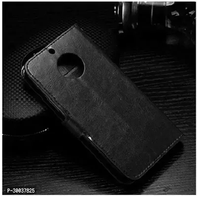 Coverblack Grip Case Artificial Leather,Plastic Flip Cover For Moto E6SPaga0004InVintage Starry Black-thumb3