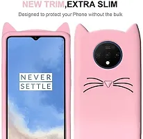 Coverblack Flexible Silicon Back Cover For Oneplus 7THd1901Light Pink-thumb3