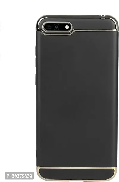 Coverblack Dual Protection Plastic Back Cover For Oppo A71 New EdiBlack-thumb0