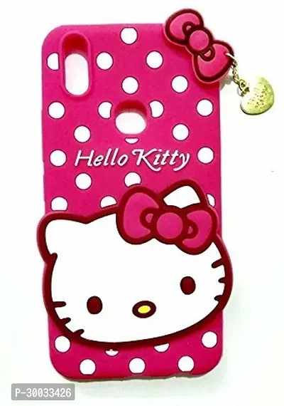 Coverblack Grip Case Rubber Back Cover For Samsung Galaxy A20SSma207FHello Kitty Pink-thumb3