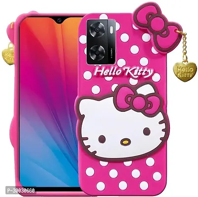 Coverblack Dual Protection Silicon Back Cover For Oppo K10 5GAttactive Pink-thumb2