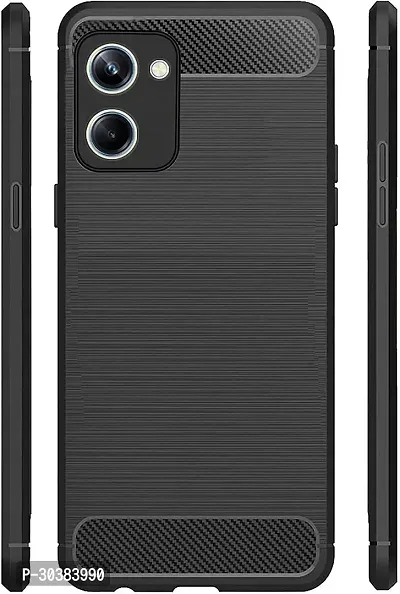 Coverblack Dual Protection Rubber Back Cover For Realme 10 Pro 5GBlack-thumb2