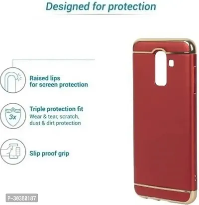 Coverblack Grip Case Plastic Back Cover For Oppo Cph1911Oppo F11Red-thumb4