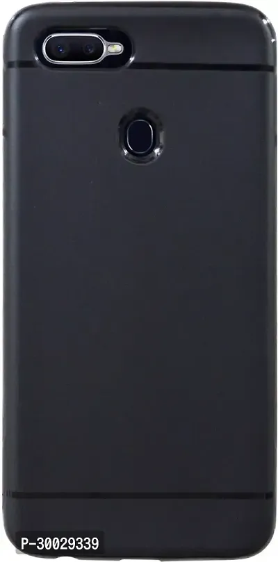 Coverblack Dual Protection Rubber Back Cover For Oppo Realme 2 Rmx1805Black-thumb0