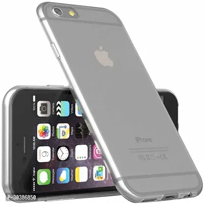 Coverblack Shock Proof Rubber Back Cover For Apple Iphone 6 ,6STransparent-thumb0