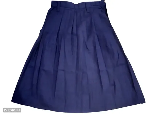 Look smart School Skirts(N Blue)-thumb0