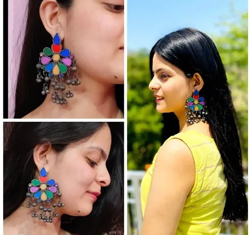 Oxidized Earring for girls and women