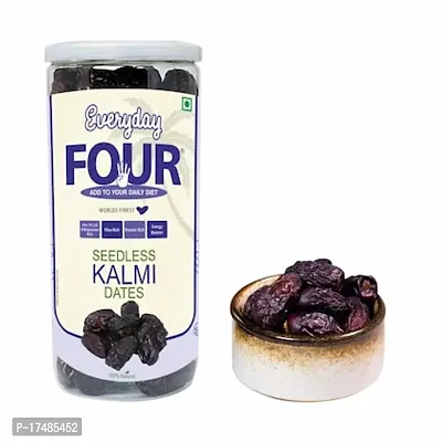 Everyday Four Seedless Kalmi (Safawi) Dates 400g-thumb0