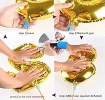 Baby Shower Pram Foil Balloons Cradle Shape Foil Balloon Baby Shower Baby Girl Decoration Material Pack Of 1-thumb2