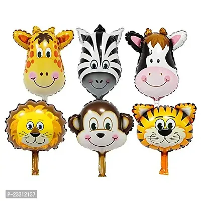 Big Size Animal Theme Foil Balloons For Decorating Birthday Party Monkey Pack Of 2-thumb3