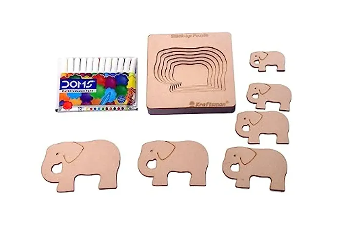 Stylish Fancy Wood Wooden Puzzle Portable Game For Kids