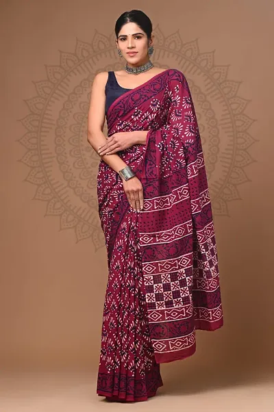 Bagru saree