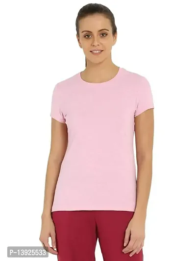 Classic Cotton Solid Tshirt for Womens-thumb0
