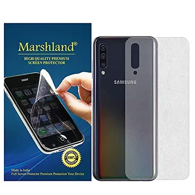 MARSHLAND Matte Finish Back Screen Protector Flexible Anti Scratch Bubble Free Back Screen Guard Compatible for Samsung Galaxy A50 A50S Pack of 2