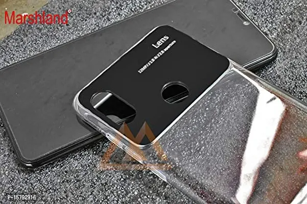 Marshland Camera Lens Protection Hard Stylish Back Cover Compatible with Redmi Note 5 Pro (Black)-thumb3