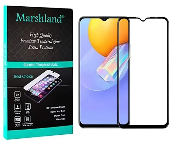 Marshland Tempered Glass Compatible for Realme C21Y 6.51 inch Mobile Phone